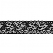 Spitze, elastisch, 60mm, 18014-002, schwarz