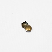 Dekorative Nieten, Kreis, 18045-108, altgold