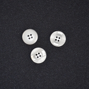 Knopf, für Anzüge, 18266-001, weiß