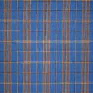 Baumwolle, Karo, 5460-08, blau