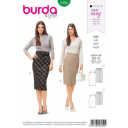 Schnittmuster Burda, schmales Kleid, 8155