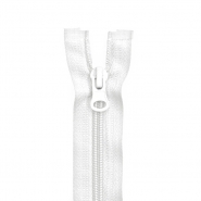 Reißverschluss, teilbar, 50cm, 6mm, 18299-501, weiß