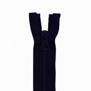 Reißverschluss, spiralig, 50cm, 6mm, 18299-730, blau