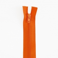 Reißverschluss, spiralig 20 cm, 4mm, 18303-557, orange