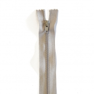 Reißverschluss, spiralig, 20cm, 4mm, 18303-717, grau