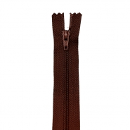 Reißverschluss, spiralig, 40cm, 4mm, 18304-702, braun