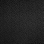 Tetra, Stoff, doppelt, Pünktchen, 19032-001, schwarz