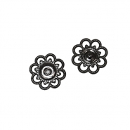 Druckknopf, metallisch, dekorativ, 19290-105
