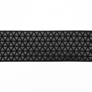 Elastikband,  dekorativ, 50mm, 19598-002, schwarz
