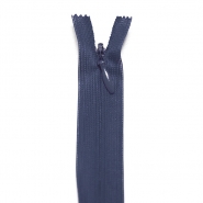 Reißverschluss, nahtverdeckt, 35 cm, 20038-626, dunkelblau