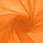 Tüll, weich, glänzend, 20189-2583, orange