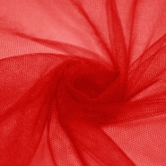 Tüll, weich, glänzend, 20189-13137, rot