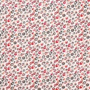 Baumwolle, Satin, digital, Tiere, 20380-002