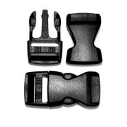 Schnalle, 50 mm, 20426-002, schwarz