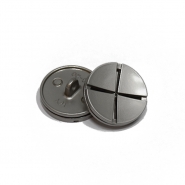 Metallknopf, 25 mm, 20436-110, silber