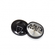 Knopf, für Anzügen, floral, 21mm, 20442-001