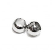 Schnurverschluss, metallisch, 10 mm, 20457-101, silber