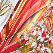 Gewebe, Viskose, floral, 20657