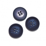 Knopf, für Anzüge, 25 mm, 20472-020, dunkelblau