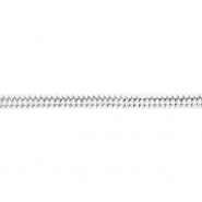 Band, dekorativ, 20748-101, silbern