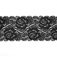 Spitze, elastisch, 90 mm, 20482-002, schwarz