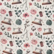 Dekostoff, Digitaldruck, Nähmotiv, 21042