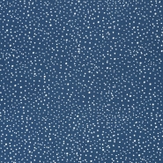 Jersey, Baumwolle, Punkte, 21761-003, blau