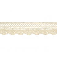 Spitze, Baumwolle, 30 mm, 21977-003, natur