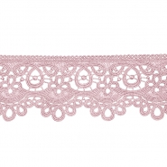 Spitze, 80 mm, Ornament, 21978-055, rosa