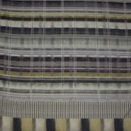 Wolle für Mäntel, geometrisch, 22018-12, grün