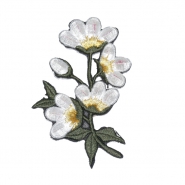 Applikation, floral, 22109-001