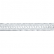 Band, dekorativ, 20 mm, 22128-001, weiß