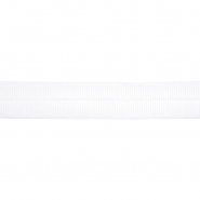 Einfassband, elastisch, 25 mm, 22145-001, weiß