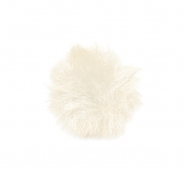Bommel, Kunstpelz, 5 cm, 22106-003, creme