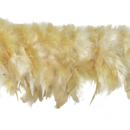 Federn auf Band, 22152-103, gelb