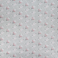 Baumwolle, Popeline, für Kinder, 20187-1, grau