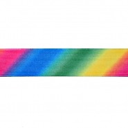 Elastikband, dekorativ, regenbogenfarben, 40 mm, 22263-001