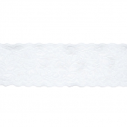 Spitze, elastisch, 60 mm, 22273-003, weiß