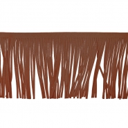 Fransen, Wildleder, 10 cm, 22261-347, braun