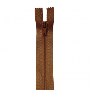 Reißverschluss, spiralig, 60 cm, 4 mm, 22059-280, braun
