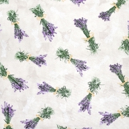 Dekostoff, Druck, floral, 22651