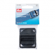 Leiterschnallen, Prym, 416392, 40 mm, schwarz