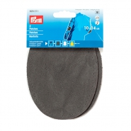 Patches, aufbügelbar, 10 x 14 cm, Prym, 929371, grau