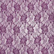 Spitze, elastisch, floral, 21658-017, violett