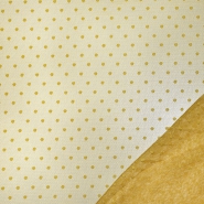 Netzstoff, dehnbar, Punkte, 22933-034, ocker