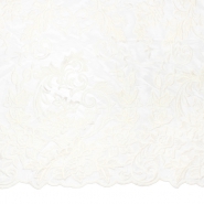 Spitze, dehnbar, floral, 22940-051, creme