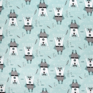 Baumwolle, Popeline, für Kinder, 22996, mintgrün