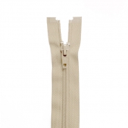 Reißverschluss, teilbar, 50 cm, 6 mm, 18299-707, beige