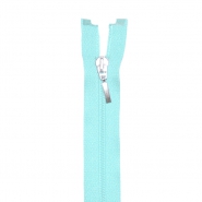 Reißverschluss, teilbar, 70 cm, 6 mm, 18301-513, hellblau