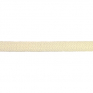 Köperband, Baumwolle, 10 mm, 23083-3, naturfarben